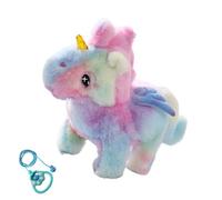 sodeber Childrens Plush Unicorns Toy Featuring Horse Sound Simulation Colorful LED Display Stuffed Animal Electric Plush