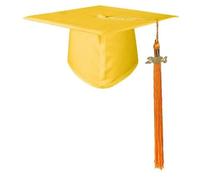 sodeber College Graduation Hat Bachelor With Tassels For High Schools GRAD Golden 2024 Graduate