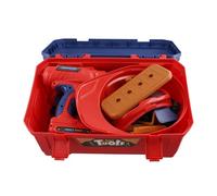 sodeber Colorful 48PCS Electric Drill Screw Tool Box Repair Toy Constructions Pretend Play for Entertaining Parties Kids Set Car Engine Car