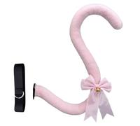 sodeber Cool Styles Cats Costume Accessories Plush Hairhoop Cats Tail for Theme Parties and Cosplay Event Masquerades Parties Cosplay Outfit