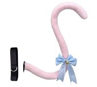sodeber Cool Styles Cats Costume Accessories Plush Hairhoop Cats Tail for Theme Parties and Cosplay Event Masquerades Parties Cosplay Outfit