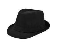 sodeber Cowboy Felt Small Brim Hat Britain Gentleman Fedora Christmas Cosplay Casual Accessories