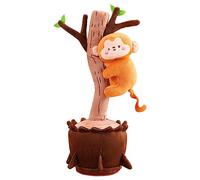 sodeber Dancing Tree Toy Electric Talking Tree Stuffed Animal Singing Music Doll Soothing Kids Birthday Gift Room Decor Singing Early Education