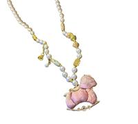 sodeber Delicate Horse Pendant Necklace Featuring Song Brocade Craftsmanship Ideal for Gift Giving New Chinese Fashion Horse Necklace