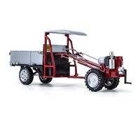 sodeber Detailed 1/16 Scale Hand Operated Farm Tractors Model Metal for Hobbyists and Decor Educational Farm Equipment Model
