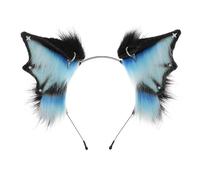 sodeber Devil Ears Headband Anime Masquerades Costume Headwear Cosplay Dress Up Hairhoop Accessories Bat Ears
