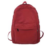 sodeber Fashionable Washed Pleated Daypack for Students Fits Laptops and Books Large Capacity Nylon Backpack School Bag Nylon Daypack