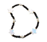 sodeber Five Pointed Star Wrist Jewelry Resin Beaded Bangles Beads Star Resin Formal Wear for Daily Party Formal