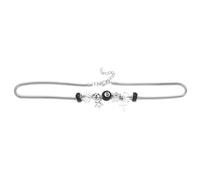 sodeber Fully Adjustable Length Necklace Five Point Star Crucifix Charm Zn Alloy Lightweight for Girlfriends Teens Gothic Punk Jewelry