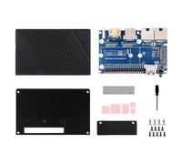 sodeber Gigabit 2.5Ghz Double Ethernet Base Board for CM5 RJ45 Ethernet 4K Display Output Fast Speed Networking Development Board