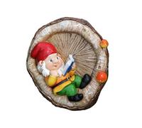 sodeber Gnomes Tree Faces Hanging Decors for Yard and Garden with Colorful Resin Craft Dwarfs for Miniature Landscape Tree Faces Decors
