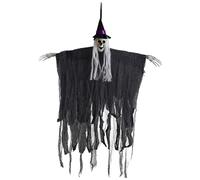 sodeber Halloween Decorations Ghastful Terrifying Skull Head Holiday Adornment Gift Glowing Haunting House Embellishments Adult Halloween Accessory