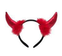 sodeber Halloween Horns Headband Devils Horn Devil Hairband Cosplay Costume Photo Props Kids Adults