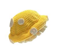 sodeber Halloween Mushroom Hat Pumpkin Devil Plan Unisex Fisherman Thin Polyacrylate Substance for Party Costume Outdoor Tasks Elegant Fisherman