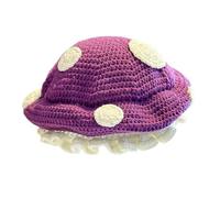 sodeber Halloween Mushroom Hat Pumpkin Devil Plan Unisex Fisherman Thin Polyacrylate Substance for Party Costume Outdoor Tasks Elegant Fisherman