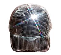 sodeber Hat Disco Balls Party Dance Dj-Hat Bucket Club Stage Headdress Show Accessory Bucke