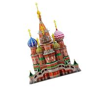 sodeber Historical Building Display Model Home Decors Collectibles Educational Toy Cathedral/Tower Bridge Building Blocks Set Architectural Display Model