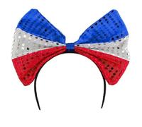 sodeber Independance Day Celebration Costume Necklaces Hat Headband Stockings Uncle-Sam Cosplays Accessories For Men