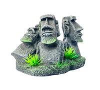 sodeber Island Stone Statue Aquariums Decoration Great for Freshwater and Saltwater Fishtanks Add Unique Charm Decors Aquariums Decoration