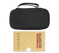 sodeber Large Capacity Storage Box Suitable for RG406H Handheld Gaming Console Pouchs PU Carrying Bag Organizers