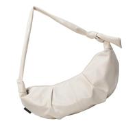 sodeber Large Half Shoulder Bag Soft PU Leather Crossbody Bags Casual Dumpling Pack for Stylish Men and Women Women ' s Bag