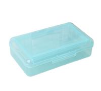 sodeber Large Pencil Case Double Layer Clear Pen Storage Box Colored Organizers Portable for