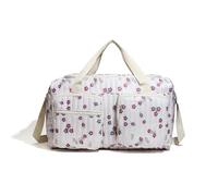 sodeber Lovely Cartoon Mom Bag Quilted Pattern Accent Travel Hand Waterproof Lining for Outings and Overnight Trip Large Capacity Multi Pocket Mother and Baby