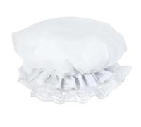 sodeber Maid Hat White Classical Lace for Game Challenge, Themed Parties and Photography Outfit Granny Hat Props Cotton Baby Caps