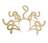 sodeber Medusas Snake Costume Headband Headpiece Halloween Cosplay Party Supplies Hair Band Props
