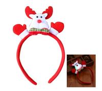 sodeber Merry Christmas Decorations Party Props Reindeer Hairhoop Santa Headband Stage Props Festival Party Supplies Reindeer ChildrenChristmas Adult Novelty Headbands