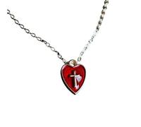 sodeber Modern Crosses Heart Designs Earrings Necklace Enhancing Individuality and Charm for Trendy Women Fashion Lovers Women's Trendy Jewelry