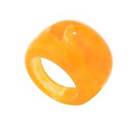 sodeber Modern Handcrafted Resin Jewelry Rings Unisex Accessory Texture Suitable for Everyday Stylish Combinations Unique Art