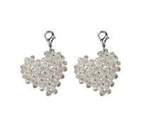 sodeber Modifiable Sphere Shoe Charm Fasteners for Plimsolls Lace Decoration Multifunctional Elegant Addition Plan Pearl Flower Shoe Clip Enchantments