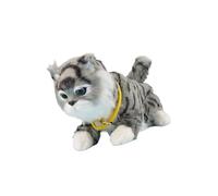 sodeber Motorized Soft Toy with Natural Movements and Purring Sounds for Portable Interactive Toy