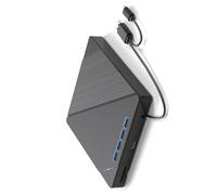 sodeber Multiple Format Disc Writer USB3.0 Silents Operations Burners Drive for CDs Dvds BluRay Burning Portable Dvds Writer for Laptop