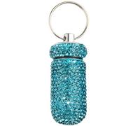 sodeber Multipurpose Sturdy Alloy Pilling Container Necklace with Medicals Alert Jewelry Accessory for Men and Women