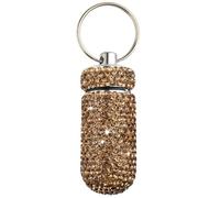 sodeber Multipurpose Sturdy Alloy Pilling Container Necklace with Medicals Alert Jewelry Accessory for Men and Women