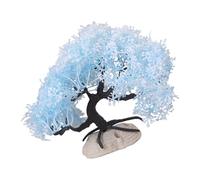 sodeber Natural Lookings Artificial Plant for Aquarium Resistant Fishtanks Decoration Pine Tree Figure Safe for Fish Fishtanks Ornament