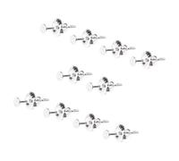 sodeber Of 10 Secure Screw on Earring Backs Earplug Retainer Sturdy for Active Individuals Screw