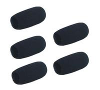 sodeber Of 5 Microphone Sponges Covers Advanced Winds Foam Reduction Durability Design for Panel Discussions Speech Systems Microphone Windscreen Foam Filter