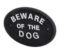 sodeber Outdoor Warning Signage Beware Of The Dog High Visibility Silicone Sign With Easy Installation For Gate &