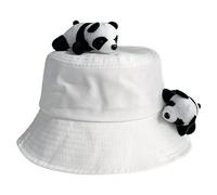 sodeber Pandas Bucket Hat Fisherman Basin Sunhat Kid Cloches Bowlers