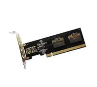 sodeber PCIe X16 To 2/4 Port NVMe Expansion Card PCIE SFF8654 4i 8i Graphics Card Adapter Development Board For Desktop
