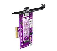sodeber PCIe5.0 4X NVMe Disk Adapter Card Featuring Real Time and Backward Compatibility PCIe4.0 PCIE3