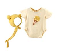 sodeber Photoshoots Props Lovely Outfit Headwear and Costume Set Photo Posing Newborn Photography Suit Baby Set