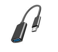 sodeber Portable Female USB To Male USB 5Pin/Type C On The Go Adapter Cable Data Cord Wire Quick Data Access And Easy Control