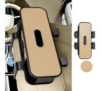 sodeber Premium Leather Backseat Manager with Sturdy ABS Frame and 5kg Capacity Hooks Backseat Car Planner