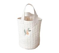 sodeber Quilted Diaper Bag Embroidery Tote Large Capacity Handbag Cotton Travel Storage For Women