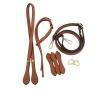 sodeber Rattan Weaving Bag Essential Tools Tool PU Adjustable Strap Accessories for Beginner and Craft Lover Basketry Supplies