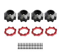 sodeber Remote Control Car Accessories Metal Extended Wheel Hexagon Hub Adaptors 3.7 ’ ’ Model Car Modified Part Vehicle Part Hexagon Adapter for Remote Control Toy